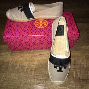 NIB Tory Burch Espadrille Flats